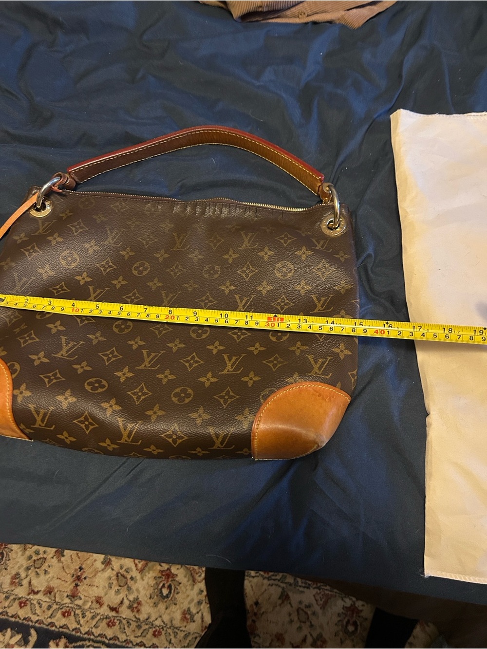 Louis Vuitton Brown Monogram Shoulder Bag - Picture 15 of 15